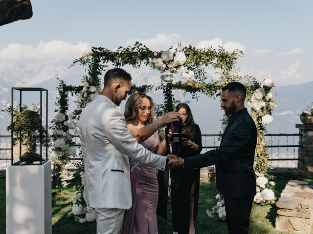 Il matrimonio di Charles e Matteo a Barni, Como 114