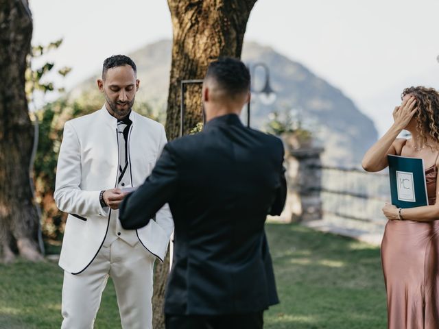 Il matrimonio di Charles e Matteo a Barni, Como 124