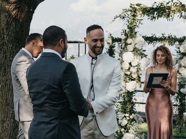 Il matrimonio di Charles e Matteo a Barni, Como 128