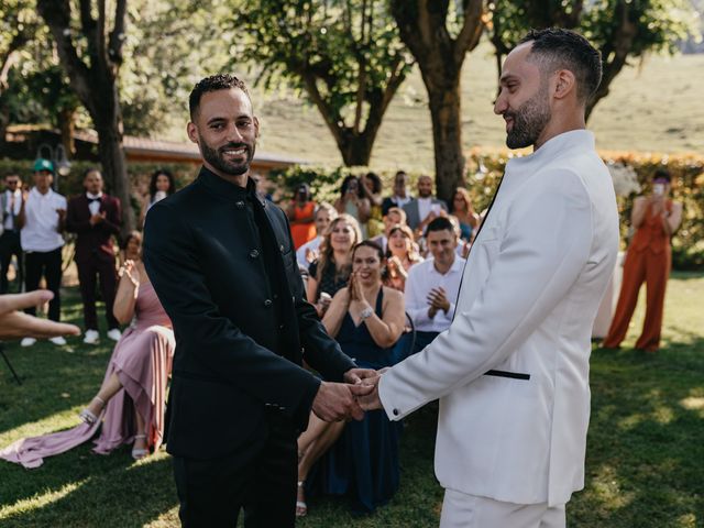 Il matrimonio di Charles e Matteo a Barni, Como 134