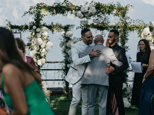 Il matrimonio di Charles e Matteo a Barni, Como 140