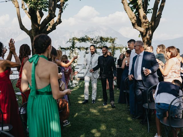 Il matrimonio di Charles e Matteo a Barni, Como 141