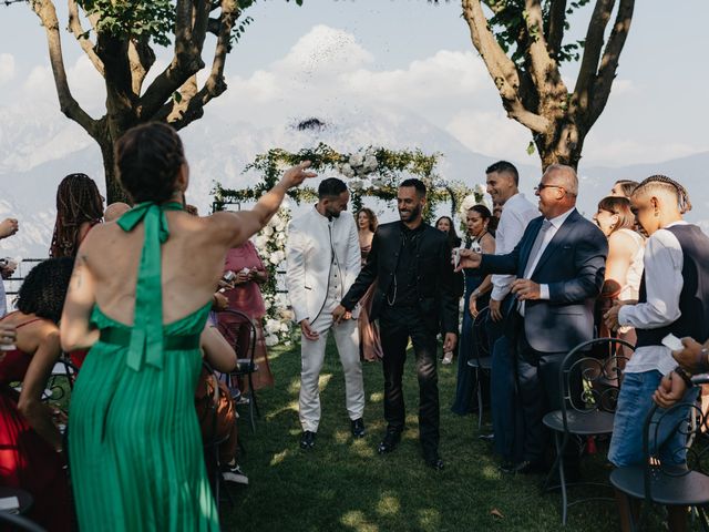 Il matrimonio di Charles e Matteo a Barni, Como 142