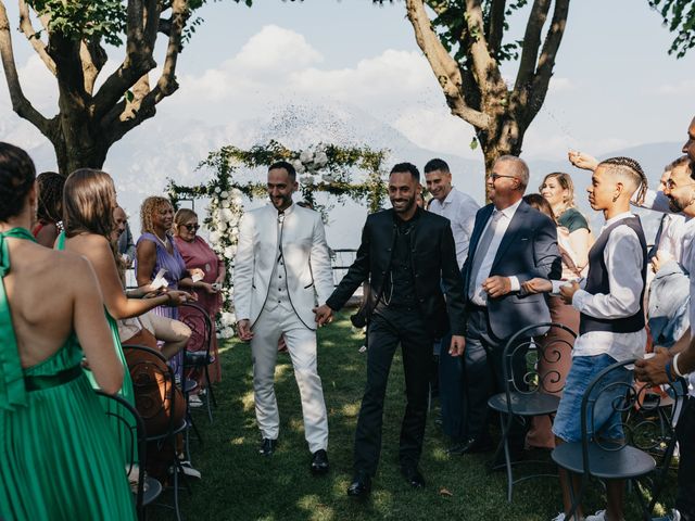 Il matrimonio di Charles e Matteo a Barni, Como 143