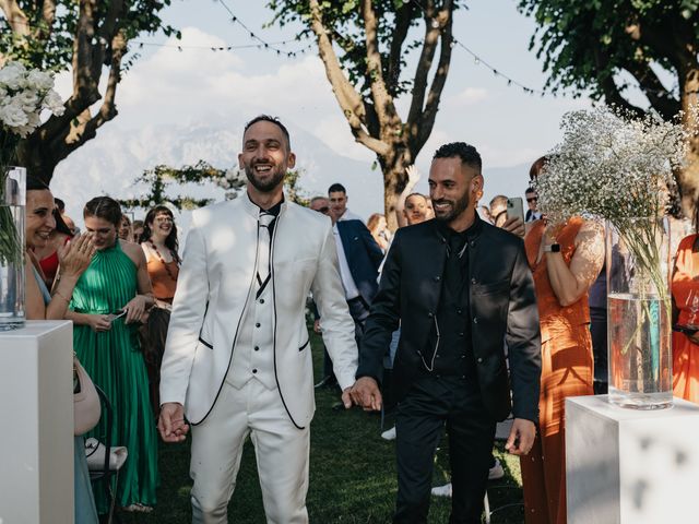 Il matrimonio di Charles e Matteo a Barni, Como 147