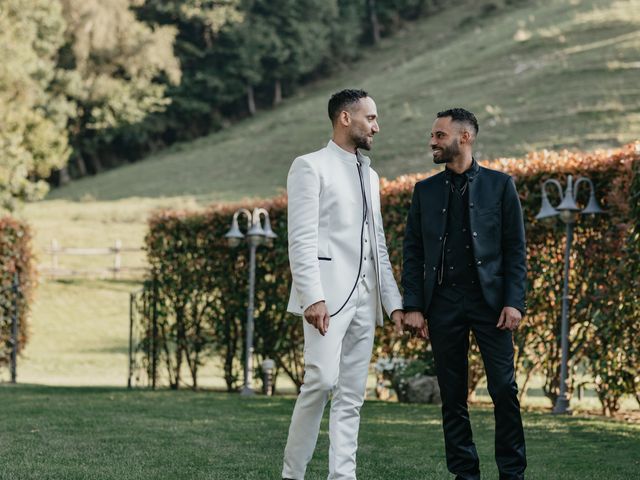 Il matrimonio di Charles e Matteo a Barni, Como 210