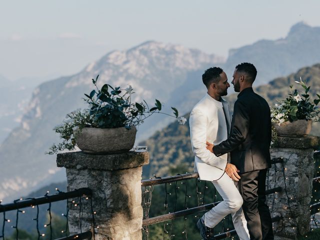 Il matrimonio di Charles e Matteo a Barni, Como 220