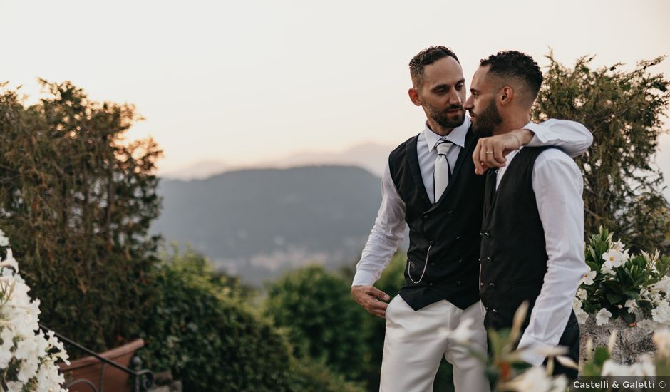 Il matrimonio di Charles e Matteo a Barni, Como
