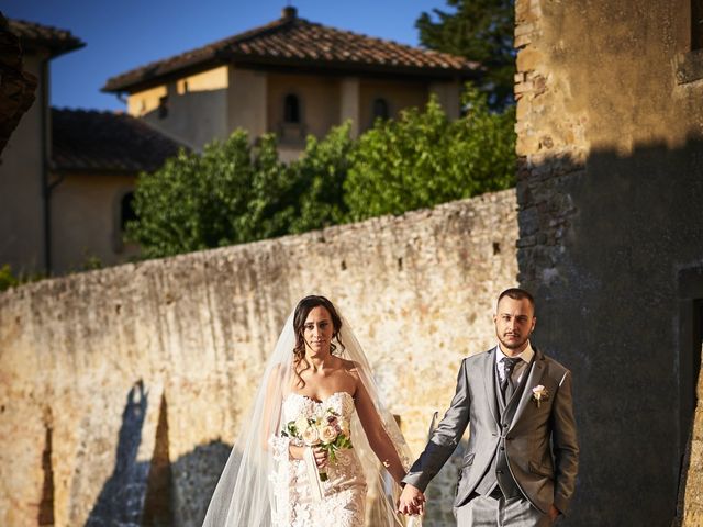 Il matrimonio di Fabrizio e Barbara a Barberino Val d&apos;Elsa, Firenze 34