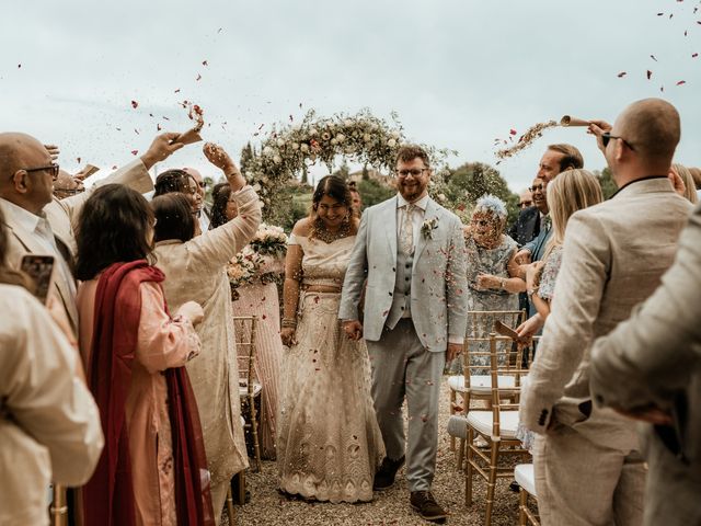 Il matrimonio di Suneeta e Bradley a Poggibonsi, Siena 34