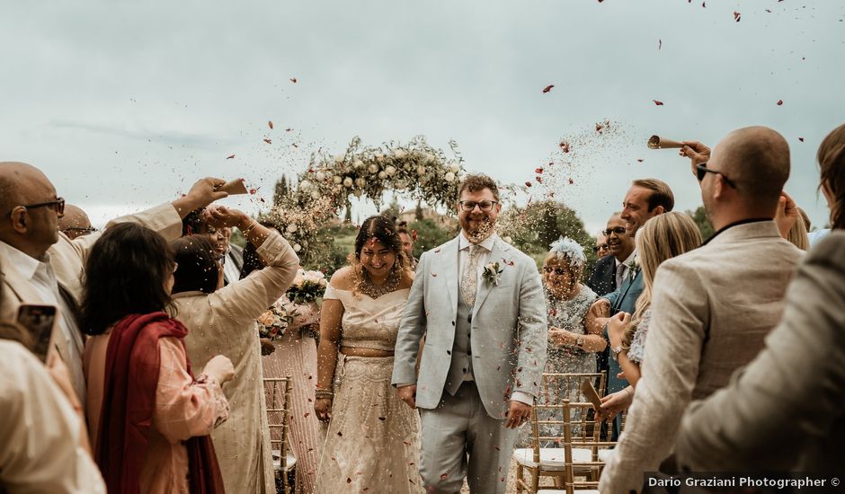 Il matrimonio di Suneeta e Bradley a Poggibonsi, Siena