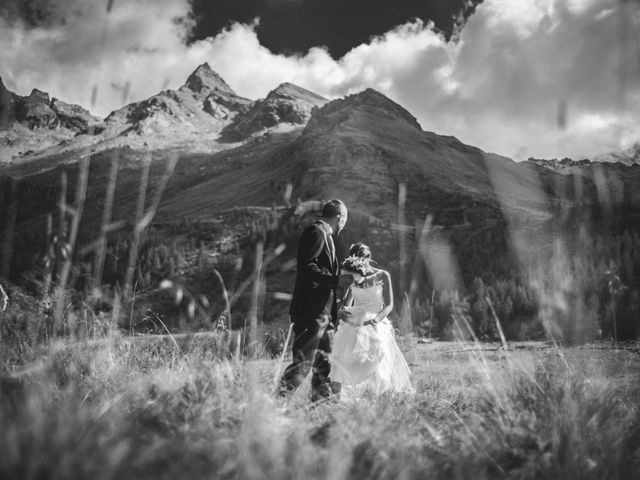 Il matrimonio di Lorenzo e Elisa a Valtournenche, Aosta 76