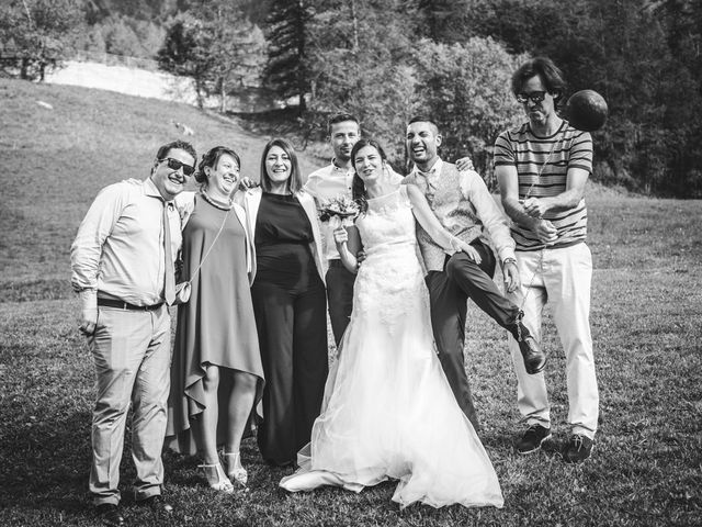 Il matrimonio di Lorenzo e Elisa a Valtournenche, Aosta 100