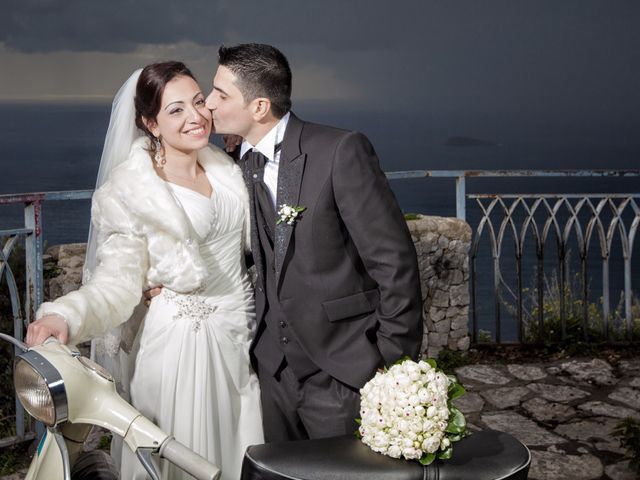 Il matrimonio di Antonio e Marilena a Sorrento, Napoli 34