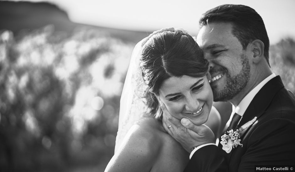 Il matrimonio di Nicola e Sara a Monteriggioni, Siena