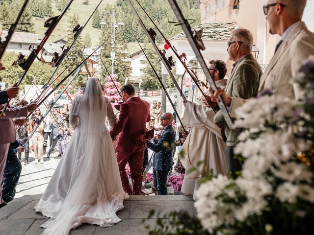 Il matrimonio di Valentina e Francesco a Ayas, Aosta 21