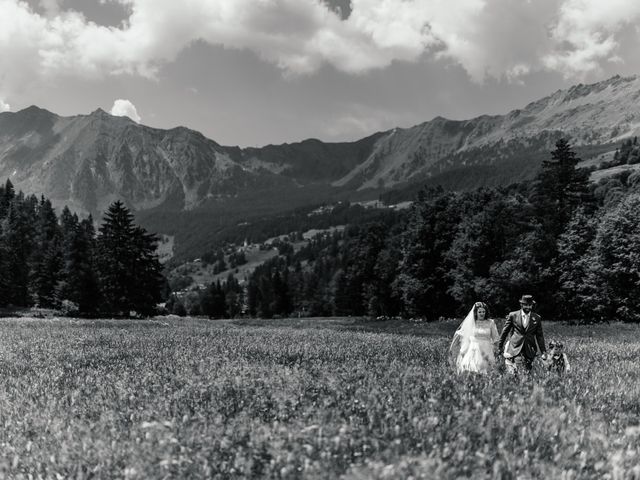 Il matrimonio di Valentina e Francesco a Ayas, Aosta 26