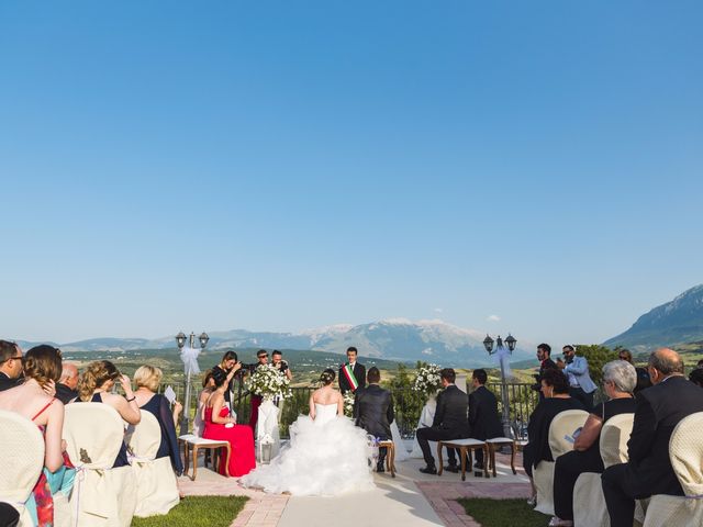 Il matrimonio di Riccardo e Claudia a Tocco da Casauria, Pescara 22