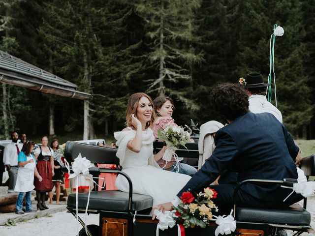 Il matrimonio di Nicola e Martina a Forno di Zoldo, Belluno 75