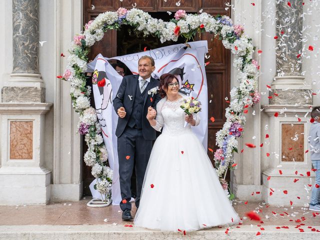 Il matrimonio di Monica e Diego a Mori, Trento 32