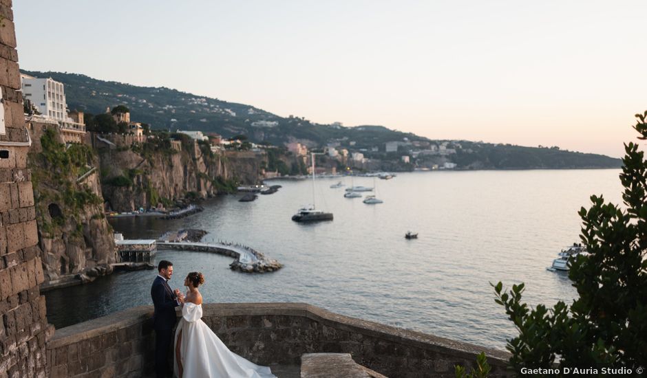 Il matrimonio di Stefano e Sara a Sorrento, Napoli