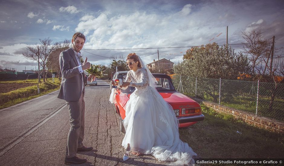 Il matrimonio di Matteo e Rosa a Recanati, Macerata