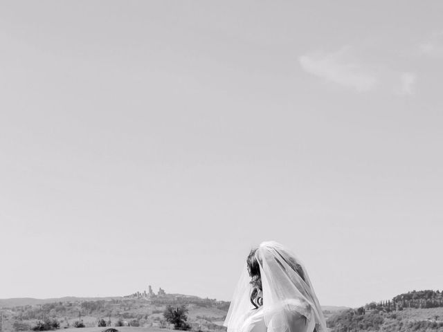 Il matrimonio di Giuseppe e Kerry a San Gimignano, Siena 6