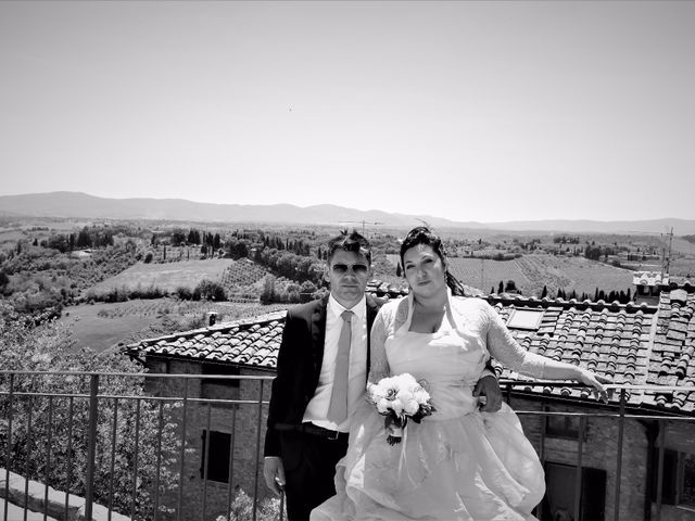 Il matrimonio di Stefano e Rosa a San Gimignano, Siena 5