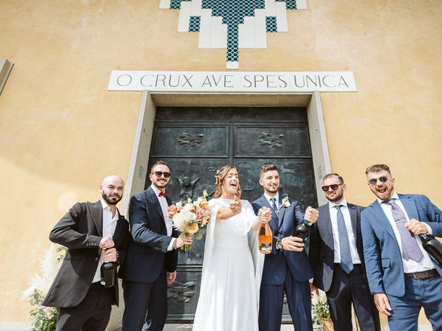 Il matrimonio di Silvio e Sara a Viggiù, Varese 76