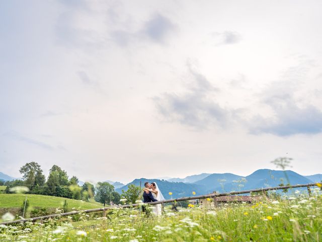 Il matrimonio di Mattia e Ilaria a Ardesio, Bergamo 76