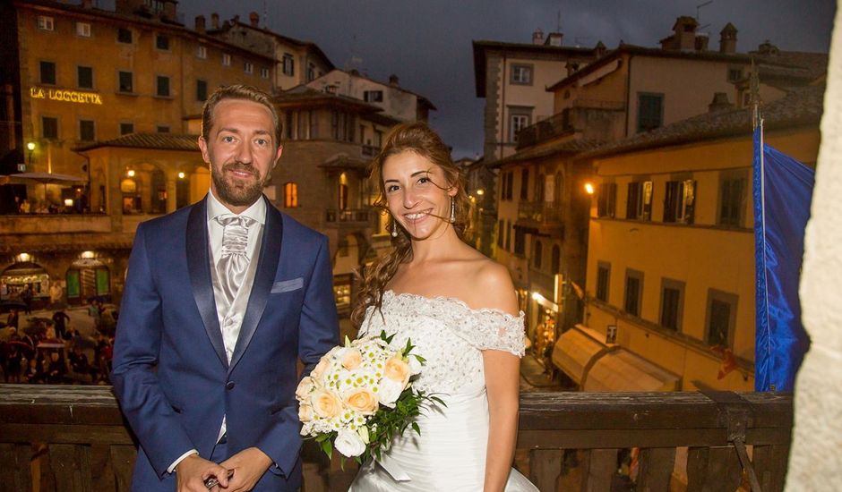 Il matrimonio di Cyril e Laura a Pergo di Cortona, Arezzo