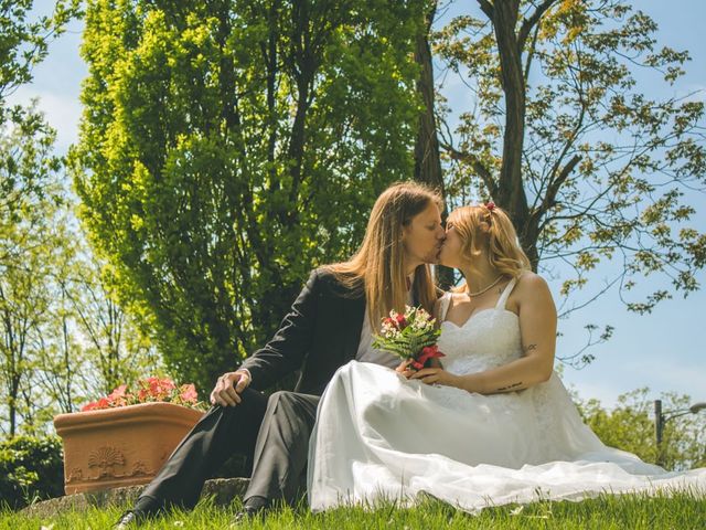 Il matrimonio di Stuart e Laura a Oviglio, Alessandria 43