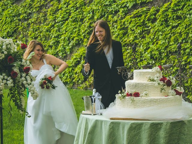 Il matrimonio di Stuart e Laura a Oviglio, Alessandria 54