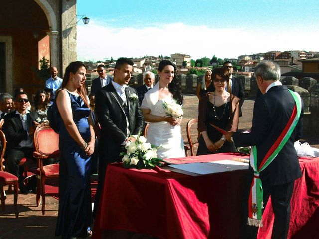 Il matrimonio di Alban  e Monica a Fiano Romano, Roma 11