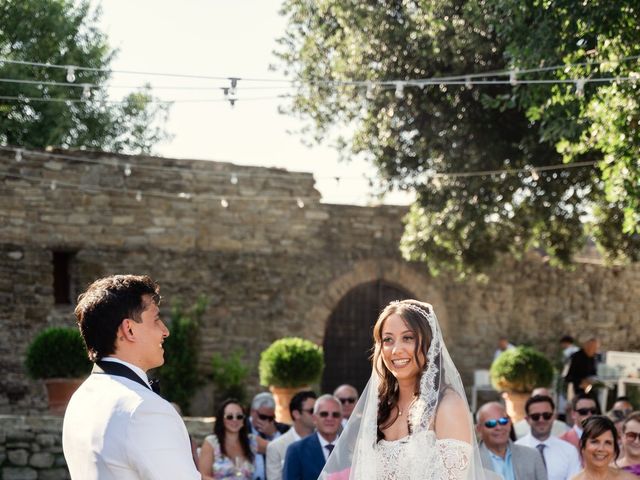 Il matrimonio di Deanna e Sebastian a Torgiano, Perugia 41