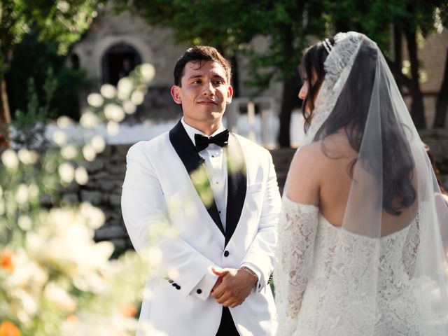 Il matrimonio di Deanna e Sebastian a Torgiano, Perugia 42