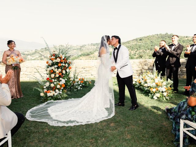 Il matrimonio di Deanna e Sebastian a Torgiano, Perugia 51
