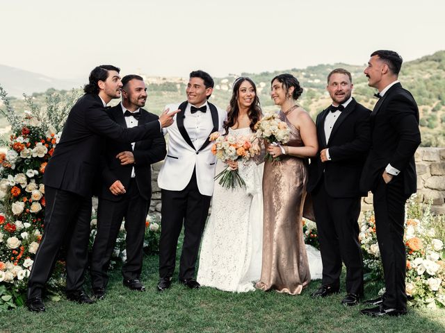 Il matrimonio di Deanna e Sebastian a Torgiano, Perugia 55