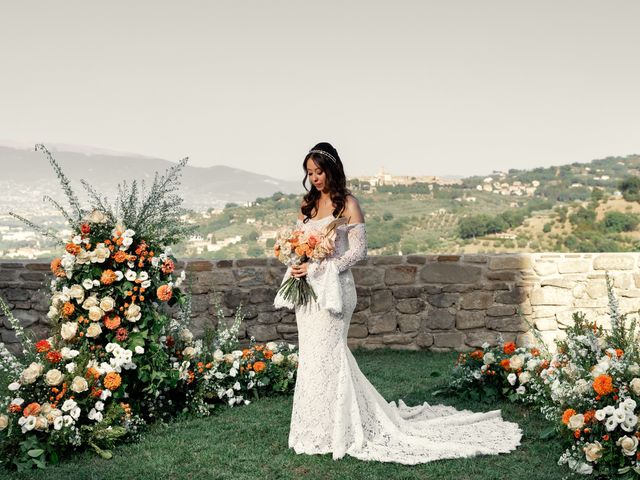 Il matrimonio di Deanna e Sebastian a Torgiano, Perugia 3