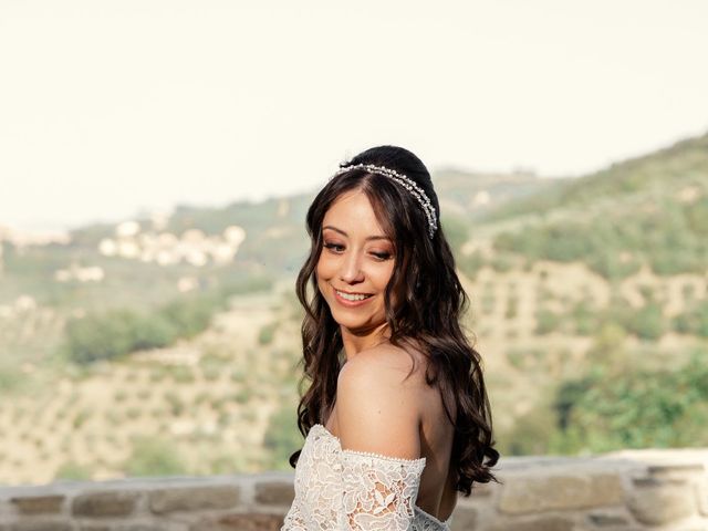 Il matrimonio di Deanna e Sebastian a Torgiano, Perugia 57
