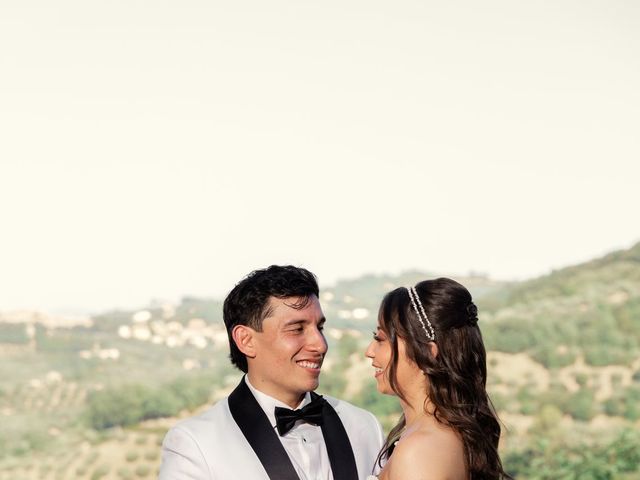 Il matrimonio di Deanna e Sebastian a Torgiano, Perugia 58