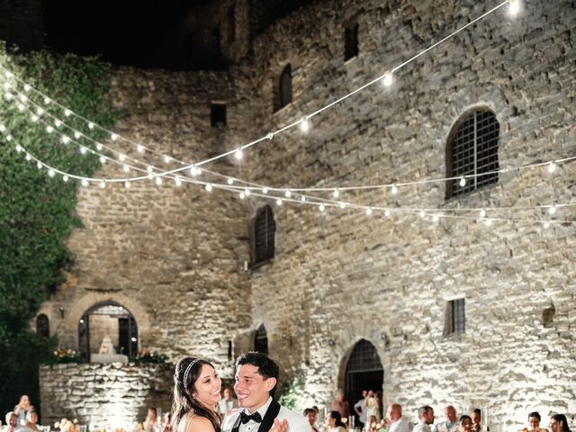 Il matrimonio di Deanna e Sebastian a Torgiano, Perugia 80