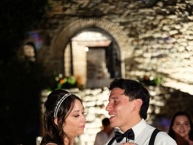 Il matrimonio di Deanna e Sebastian a Torgiano, Perugia 83