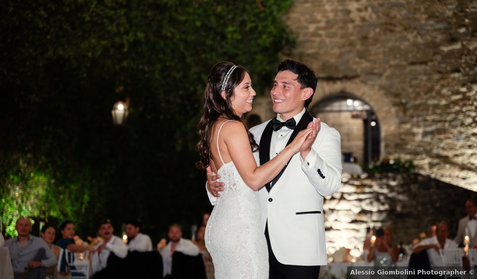 Il matrimonio di Deanna e Sebastian a Torgiano, Perugia