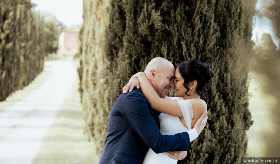 Il matrimonio di Ruggero e Priya a Lucignano, Arezzo