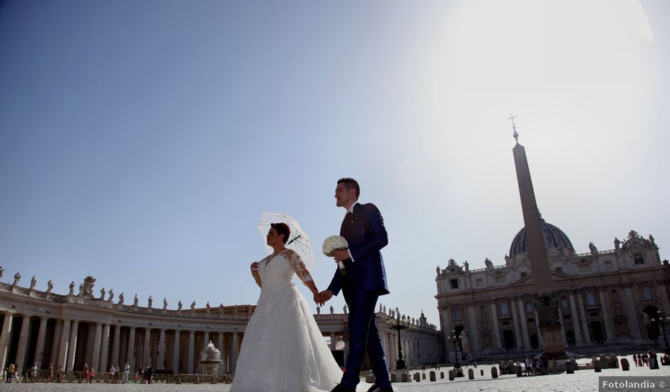 Il matrimonio di Christian e Paola Maria a Roma, Roma