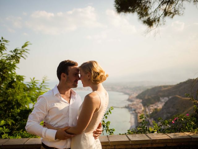 Il matrimonio di Jess e Steve a Taormina, Messina 9