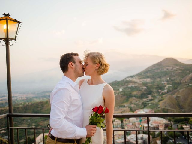 Il matrimonio di Jess e Steve a Taormina, Messina 2