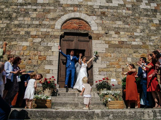 Il matrimonio di Sarah e Stan a Monticiano, Siena 6