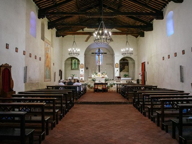 Il matrimonio di Sarah e Stan a Monticiano, Siena 15